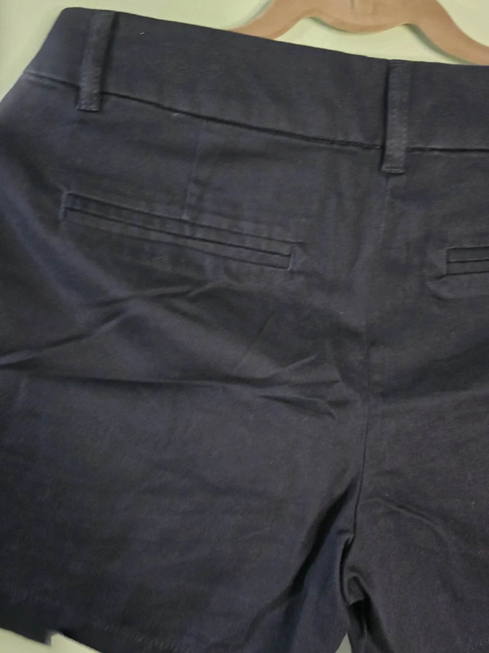 J.CREW Women’s Mid-Rise Navy Chino Shorts 5